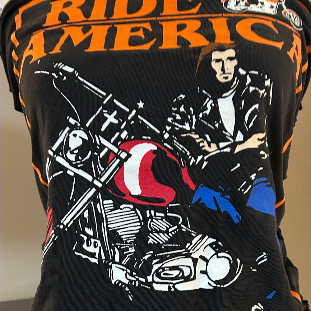 Harley 'Ride America' Strapless Top - Picture 6 of 12